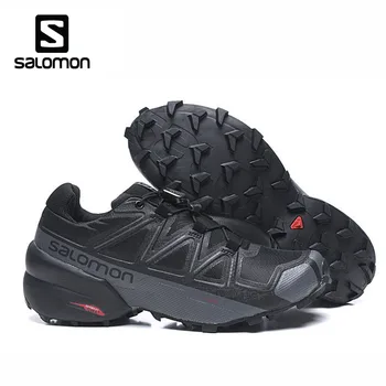 

Salomon Speed Cross 5 Running Shoes Men Professional Outdoor Athletic Sport Speedcross 5 Breathable Sneakers Shoes
