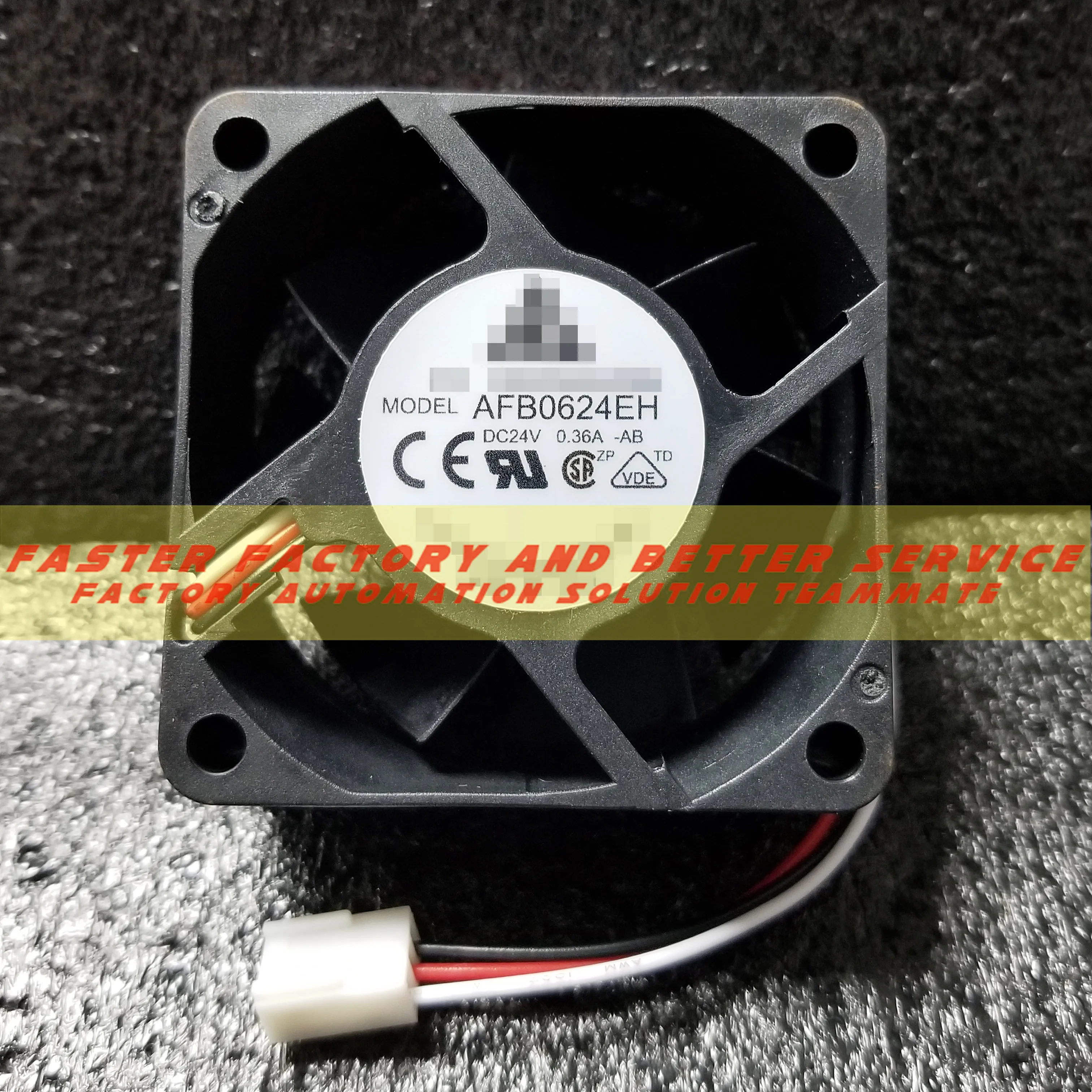

Cooling Fan AFB0624EH 60*60*25MM DC 24V 0.36A Parts & Accessories