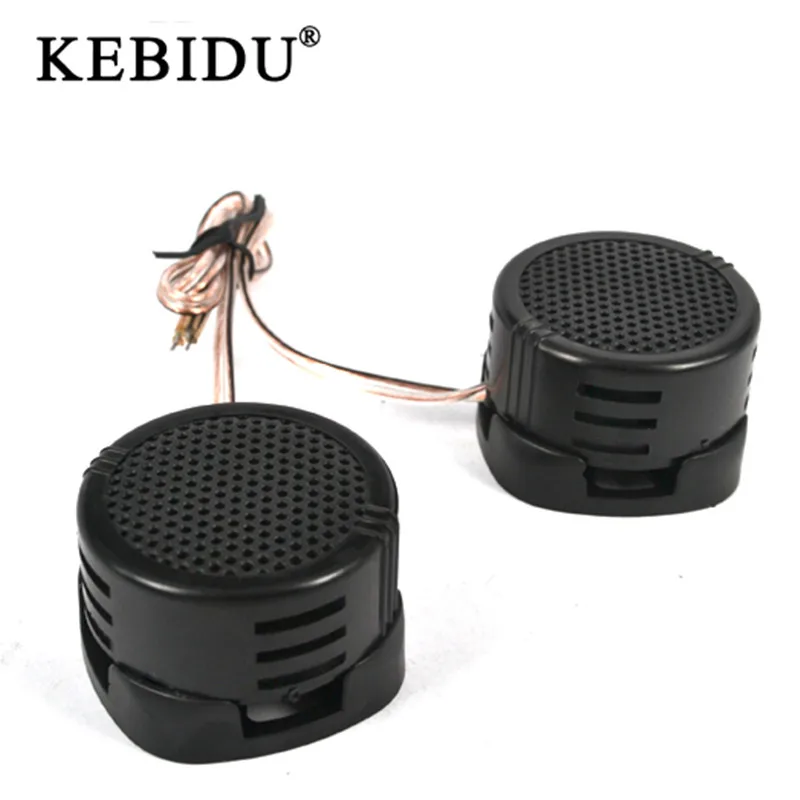 Kebidu 500w High Efficiency Universal Mini Car Dome Tweeter Portable Loudspeaker Loud Speaker Super Power Audio Klaxon Sound | Автомобили