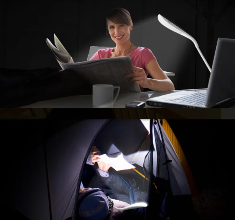 Портативная мини USB светодиодная лампа гибкий светодиодный светильник в виде