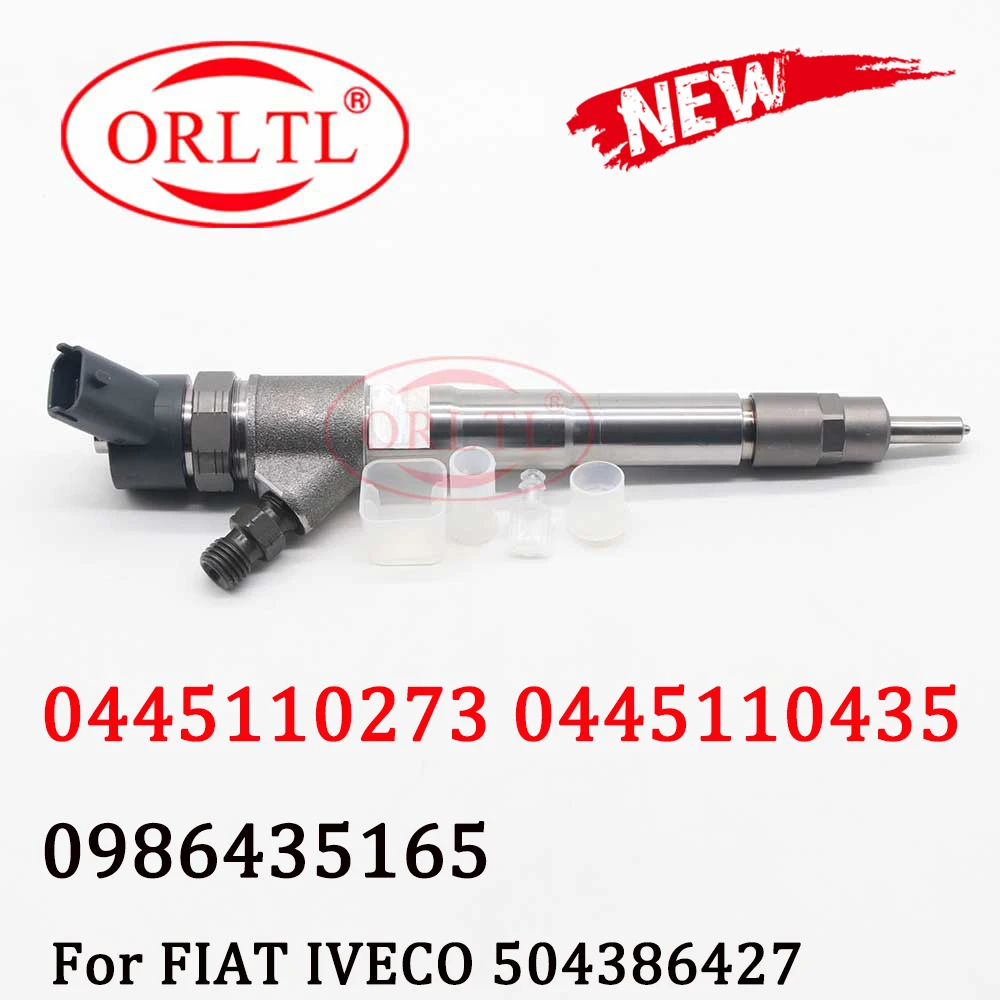 

ORLTL DIESEL COMMON RAIL INJECTOR 0 445 110 435 CR 0 445 110 273 0986435165 Fuel INJECTOR Nozzle FOR FIAT IVECO 504386427