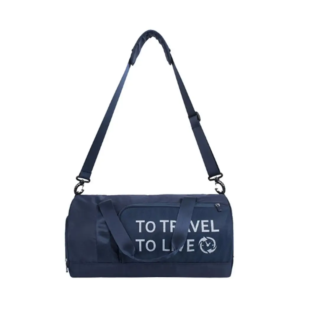 Fitness Sport Waterproof Bag Lightweight Short-distance Casual Square Workout Travel Solid Zipper Bag Workout