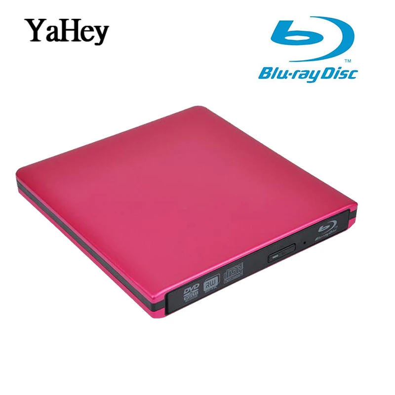 blu ray USB3.0 Внешний BD-RE Blu-Ray привод Оптический Bluray плеер CD/DVD-RW записывающее устройство для ноутбука Apple Macbook с Windows macOS - Цвет: blu ray