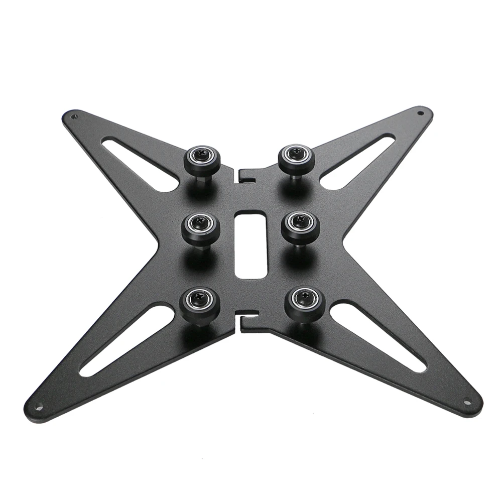 3d принтер аксессуары CR-10 10s Горячая кровать платформа металлическая подставка опорная база толщиной 4 мм - Цвет: Натуральный
