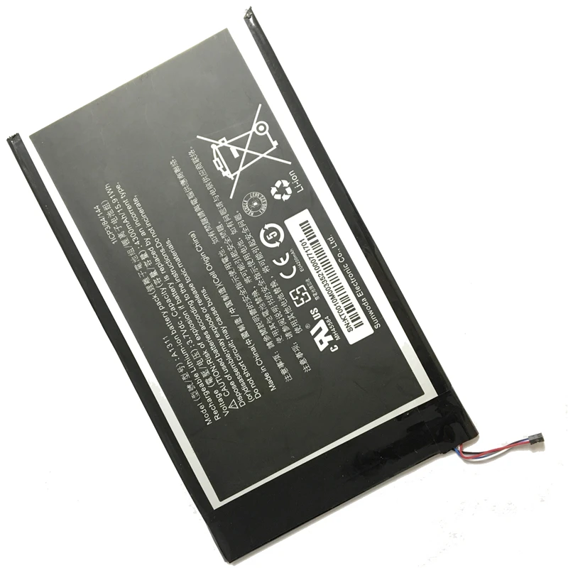 Высококачественная батарея 4300mAh A1311 для acer Iconia Tab A1-830 A1311 A1 830 Аккумулятор планшетных ПК