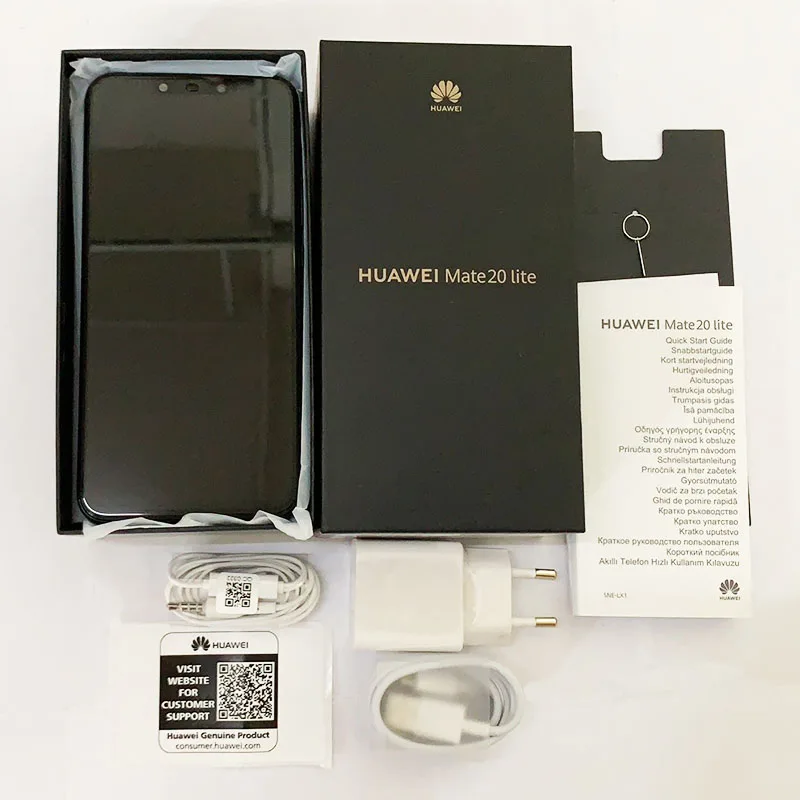 Смартфон HUAWEI Mate 20 Lite 4 Гб 64 Гб телефон глобальная версия 6,3 дюймов смартфон 3750 мАч аккумулятор Android 8,1 Kirin 710