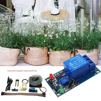 

DIY Automatic Watering Irrigation System Soil Moisture Sensor Pump Module Kit