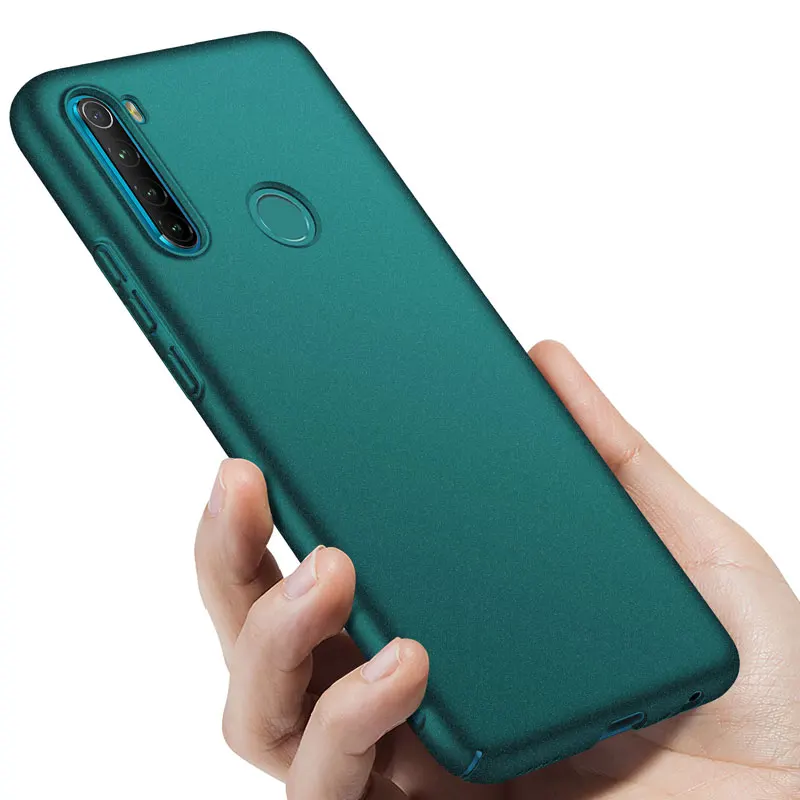 Чехол для Xiaomi Redmi Note 8 Pro Роскошный Матовый Жесткий чехол из поликарбоната 8T