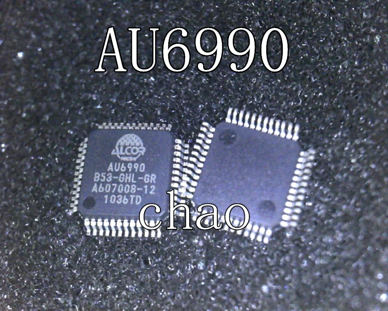 

5pcs/lot AU6990 QFP