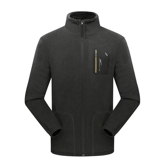 Men Army Green JACKSANQI мужские и женские Зимние флисовые походные уличные спортивные куртки для кемпинга толстые термо треккинговые мужские лыжные альпинистские пальто RA366 - Цвет: Men Army Green