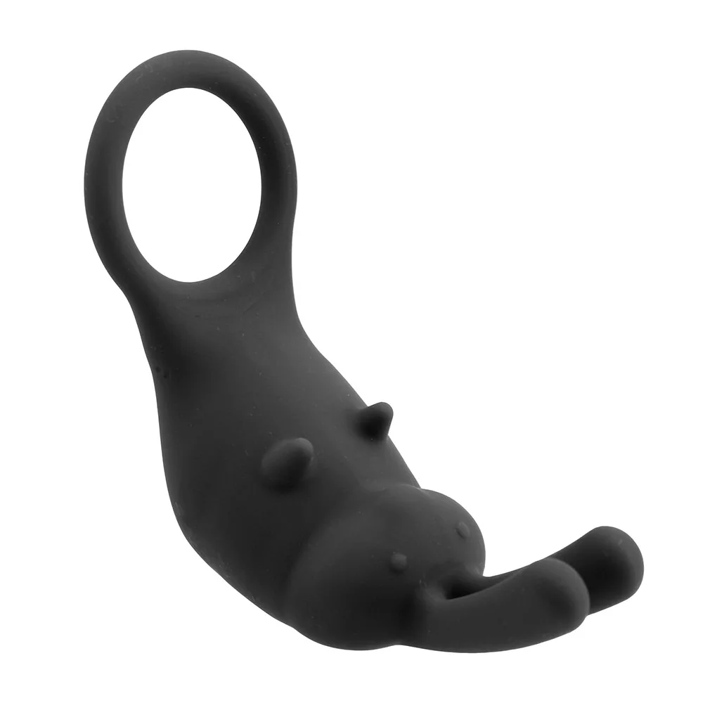 Ejaculation Male Delay Ring Clitoris Stimulation Massager Vibrator 10 Speeds Vibrating Rings Sex Toy for s_voghion.com