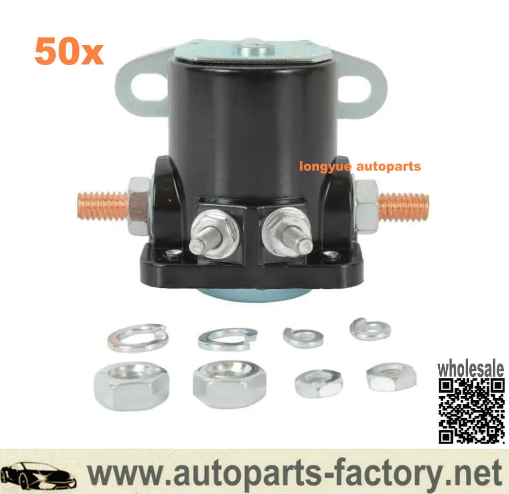 

Longyue, 50 шт в наборе, электромагнитные реле стартера SW-3 B6AZ-11450-A для Ford Jeep Lincoln Mercury 1958-1991