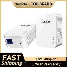 Сетевой адаптер Powerline Tenda PH3 1000 Мбит/с, адаптер AV1000 Ethernet PLC, Plug and Play Сетевой адаптер Powerline Tenda PH3 1000 Мбит/с, адаптер AV1000 Ethernet PLC, Plug and Play