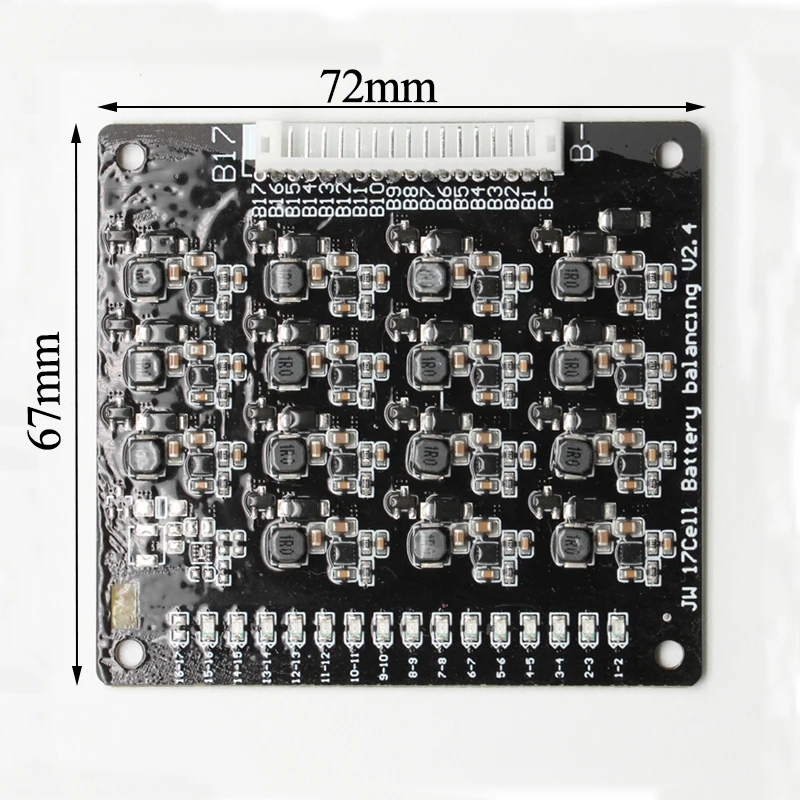 16S BMS 1.2A баланс литий-ионный Lipo Lifepo4 LTO литиевая батарея активный эквалайзер балансир передача энергии BMS 16S