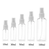 3/5/10pcs Refillable 10ml 30ml 50ml 60ml 100ml Clear PET Plastic Portable Spray Bottle Empty Perfume Bottles ► Photo 2/6