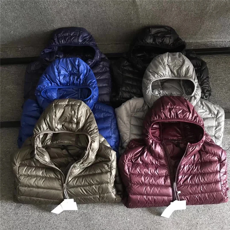 Winter Men Ultralight Down Jacket Outdoor Soprt Portable Warm Parkas Coat Windproof Skiing Climbing Hiking Duck Down Jackets down jackets