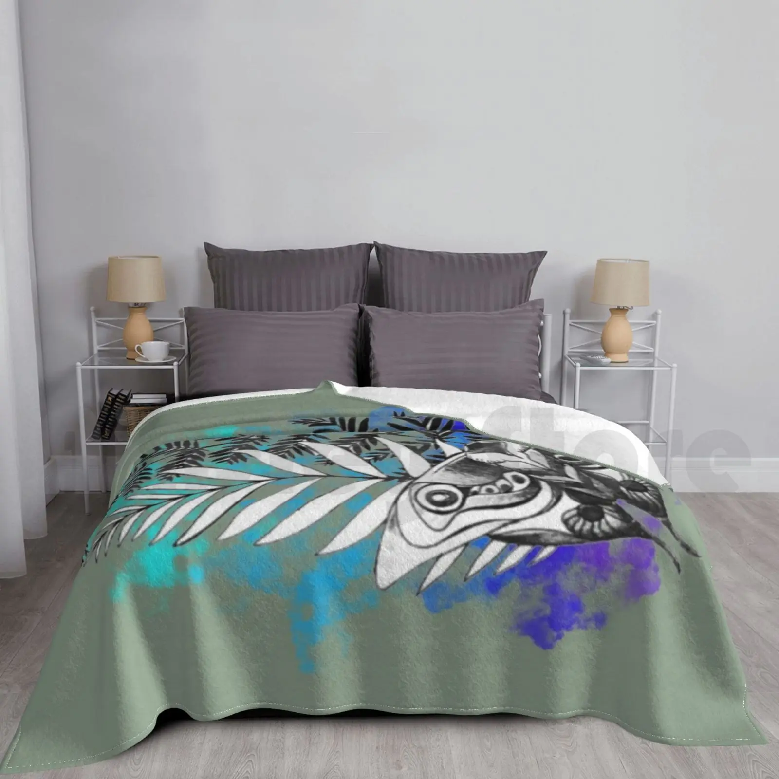 L'Ultimo Di Noi Tattoo Splash Coperta Super Soft Warm Light Thin Tlou Tlou Part 2 Tlou Part Ii L'Ultimo Di Noi Naughty