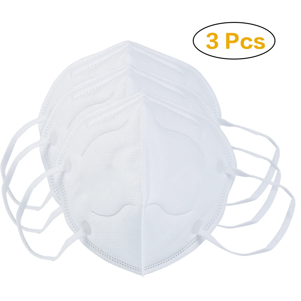

3Pcs KN95 Safety Masks Reusable Anti Dust Mask for Dust Protection and Personal Health
