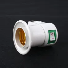 Патрон лампы конвертер E27 долговечная Лампа адаптер Великобритания вилка аксессуар с выключателем патрон лампы