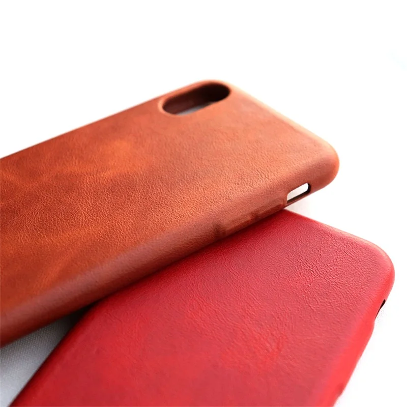3 цвета, настоящая коровья кожа, задняя крышка для iPhone X/Xs XR Max 5,8 6,1 6,5, чехол из кожи с натуральным лицевым покрытием, масло, воск, Натуральная Воловья кожа