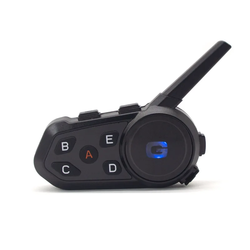 Motorcycle helmet bluetooth intercom headset for 6 people 1200m full duplex multi-person wireless | Электроника