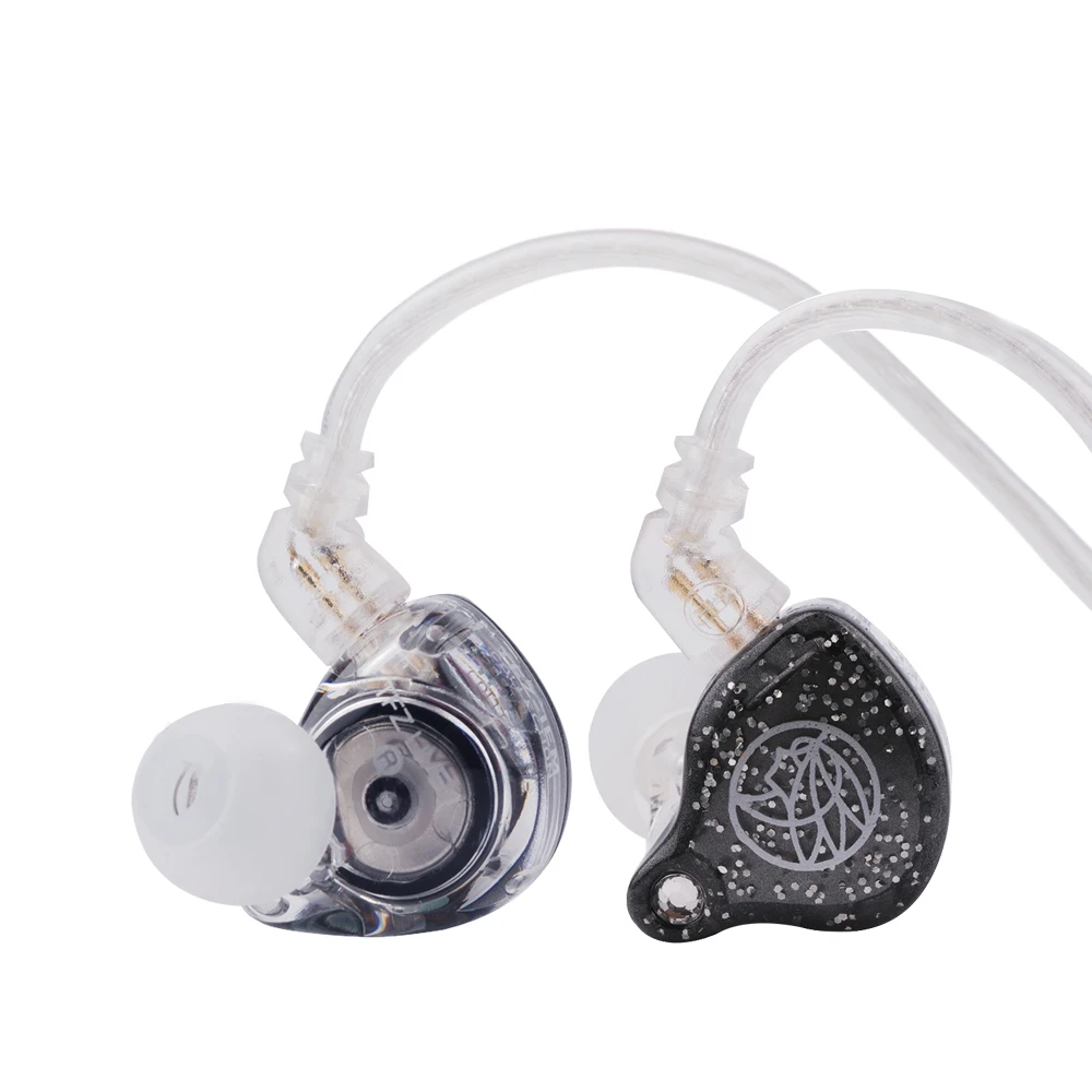 Driver de Alta Fone de Ouvido com Cabo Destacável de 2pin 0.78mm para Músico Grafeno Dinâmico Fidelidade In-ear Audiophile Tfz Live1 11.4mm 1 Eletrônicos