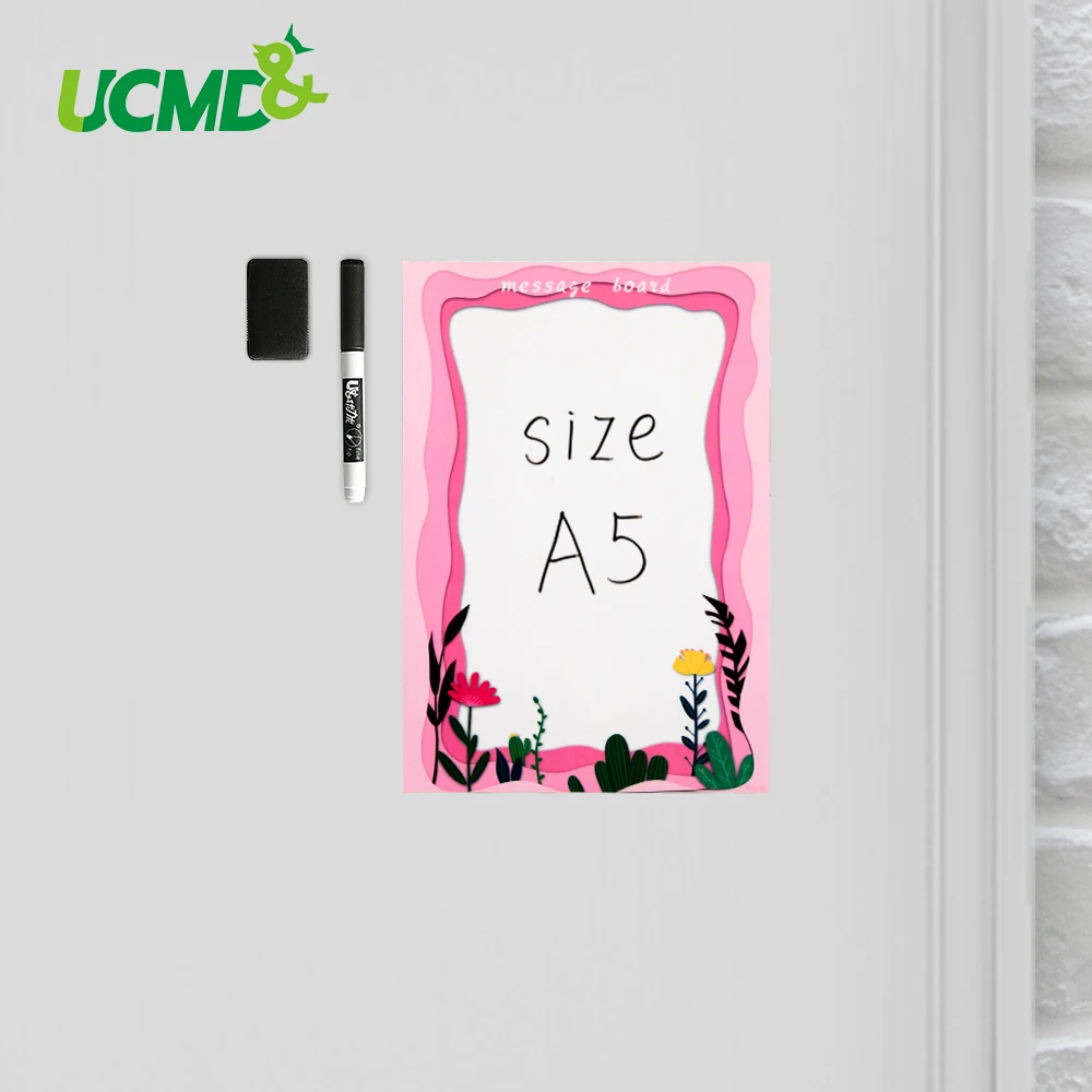 Magnetic Whiteboard Sticker Fridge Magnets Office Dry Wipe White Board Marker Writing Message Board Remind Memo Pad Home Decor