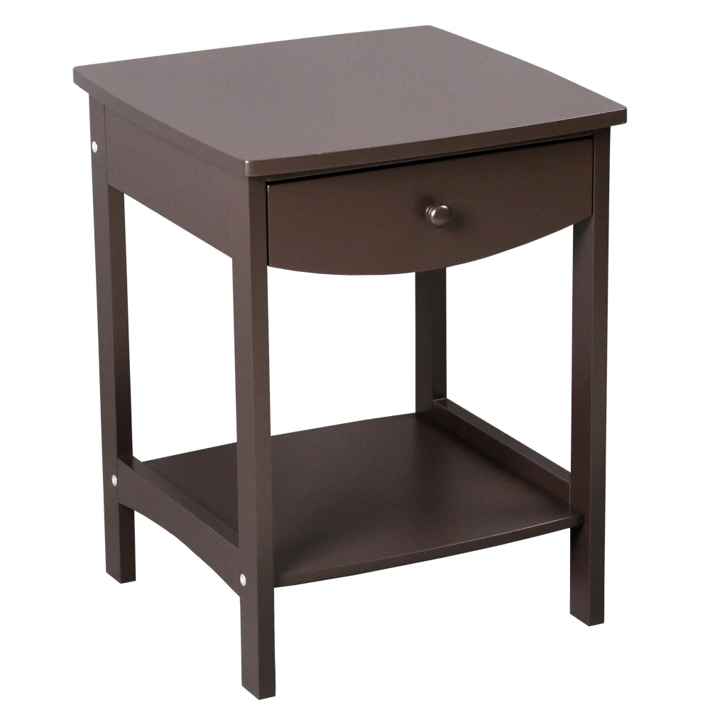 

Living Room Coffee Side Table with Drawer Bedroom Night Stand