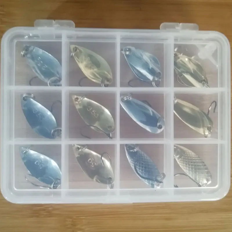 Набор удочек Snakehead, 2 грамма, 2,5 граммов, 5 граммов, набор наживки с блестками, набор наживки, 12 только в коробке