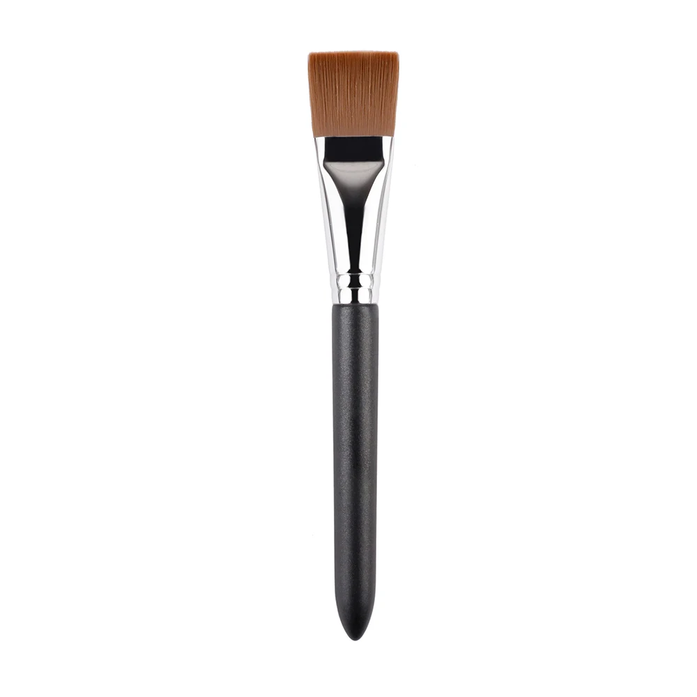 H129 Professional Makeup Brushes Resilient Synthetic Fiber Flat Square