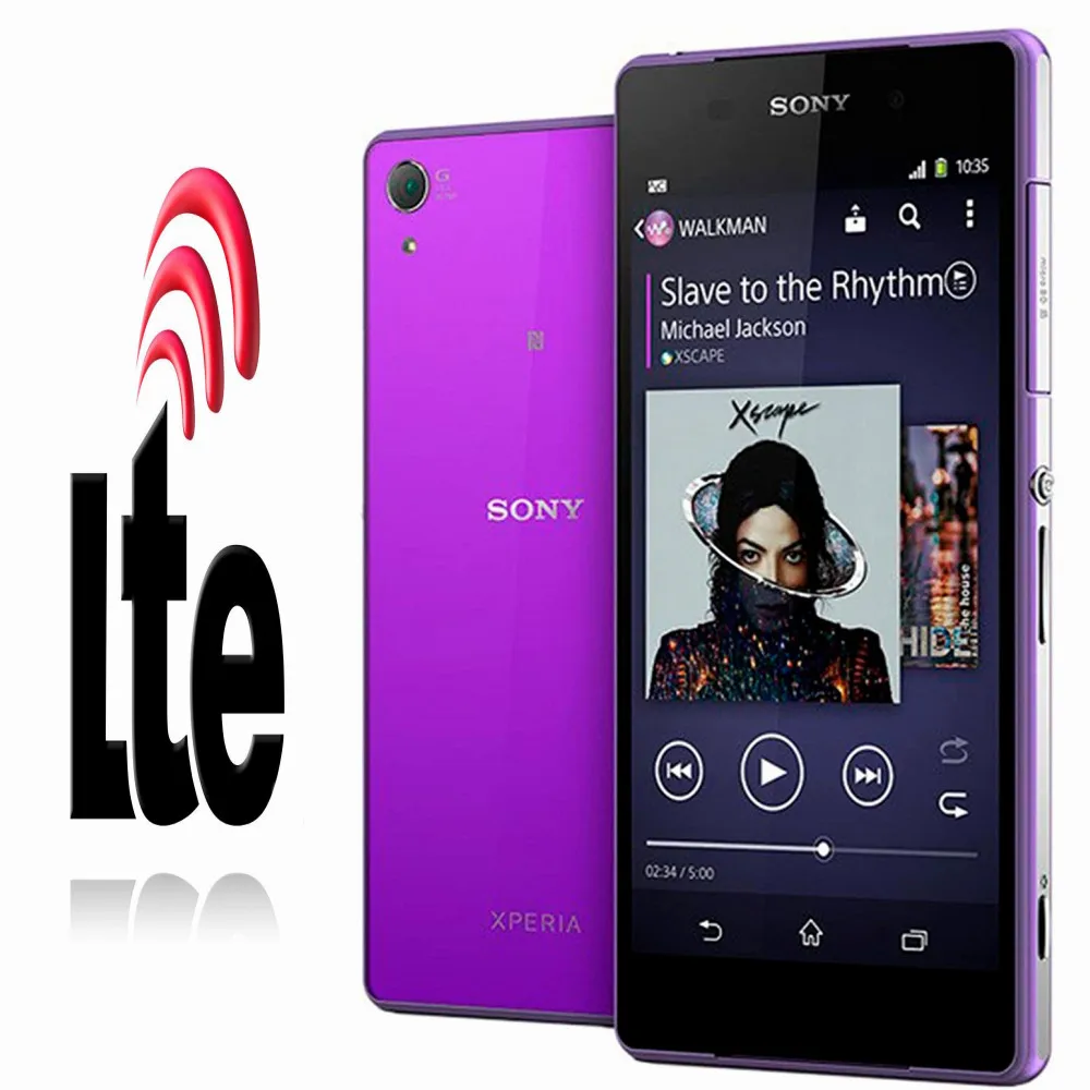 Used Sony Xperia Z2-D6503 smartphones 4G LTE 5.2INCH quad core 3G RAM+16G ROM 20MP Android mobile phones unlocked celulares NFC