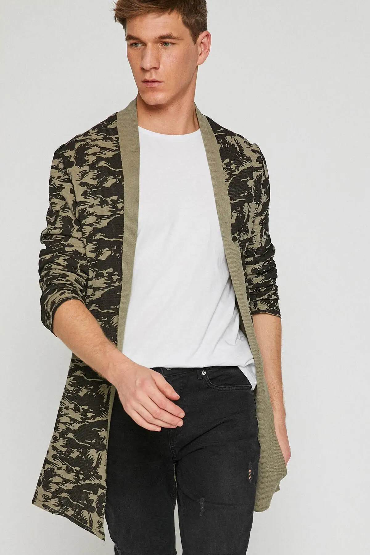 

Koton Male Green Cardigan 8YAM81040LK