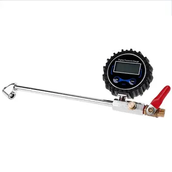 

Hot New Digital Dual Head Tire Inflator with Pressure Gauge Inflatable Deflation Rod 0-200PSI for Truck, Bicycle, Lawn Tractors
