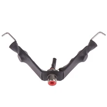 Съемный RCA к зажиму шнур питания татуировки машины Прочный высококачественный сплав Материал конвертер для RCA Клип шнур