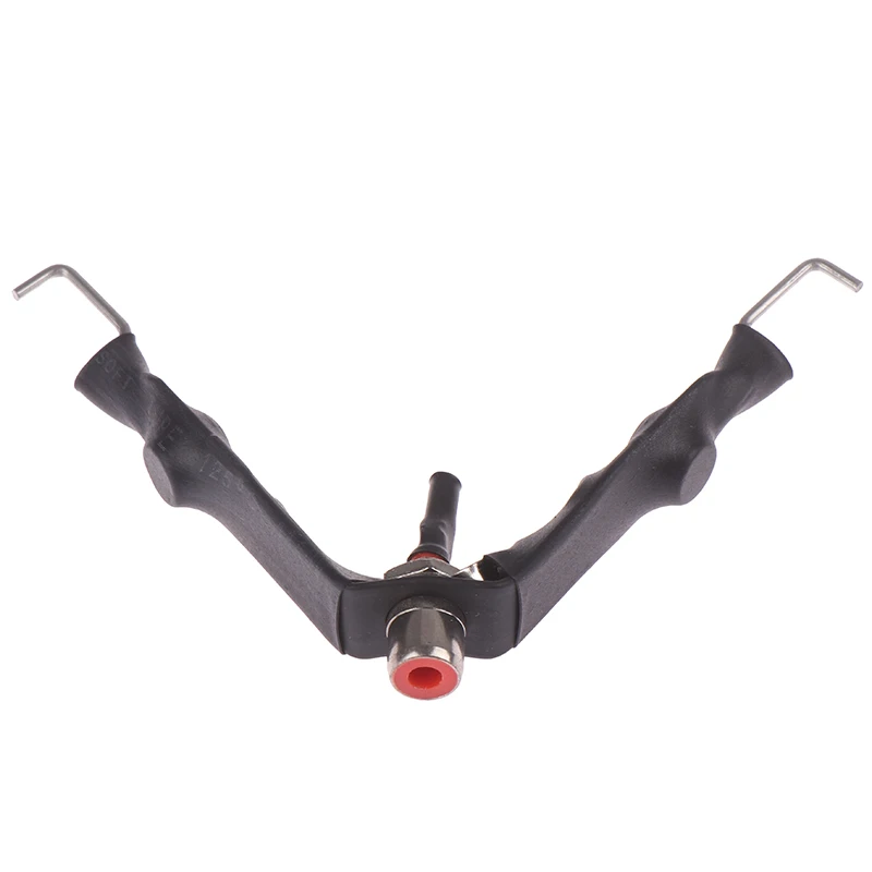 

Removable RCA To Clip Cord Supply Tattoo Machines Durable High-quality Alloy Material Converter For RCA Clip Cord