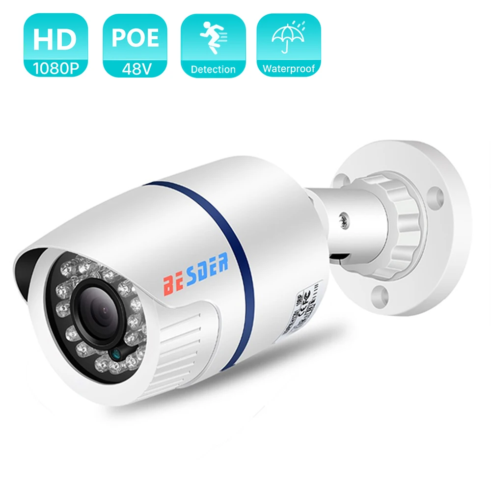 IP Camera CCTV Outdoor Surveillance 2.8mm Wide Angle 1080P 960P 720P ONVIF P2P 