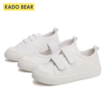 

Spring Children Korean Style Casual White Canvas Shoes Kids Soft Bottom Slippers Girl Boy Fashion Hip Hop Dance Outdoor Sneakers