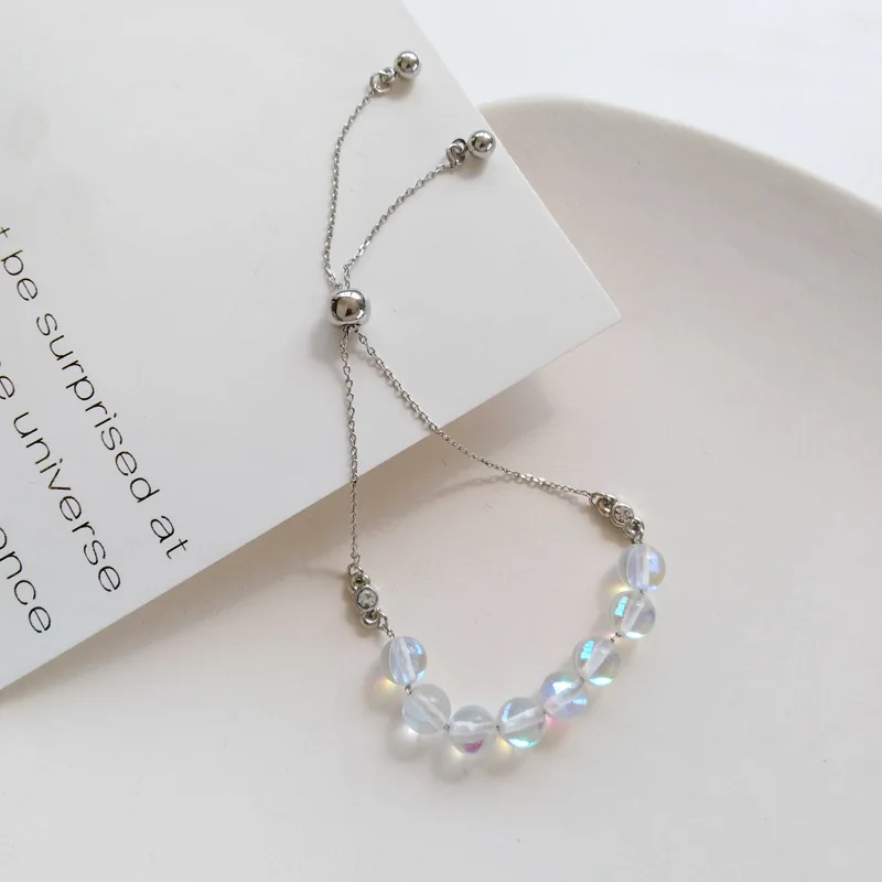 

Simple round Beads Colorful Bracelets Simple Bracelets Immortal INS-Style Bracelet Student Best Friend 1356 Jewelry Bracelet