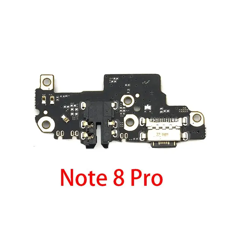 ForRedmi Note 8 Pro USB порт зарядное устройство док-станция разъем зарядная плата гибкий кабель для Xiaomi mi 9T красный mi K20 Note 8 Pro mi c mi crophone Board - Цвет: ForRedmi Note 8 Pro