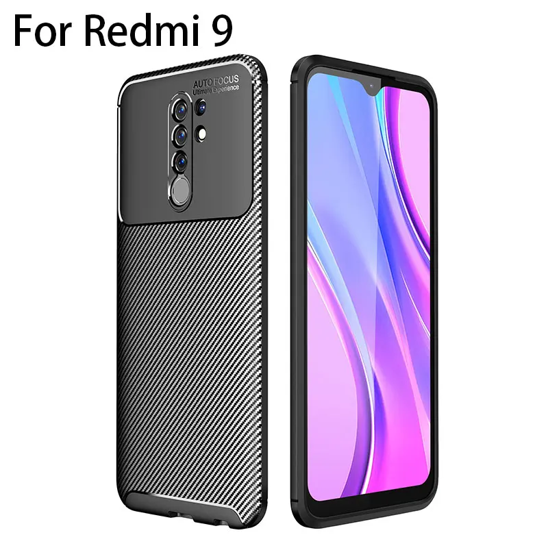 Чехол для xiaomi redmi 9 задняя крышка ksiomi xiao red mi redmi9 защитный чехол телефона global мягкий