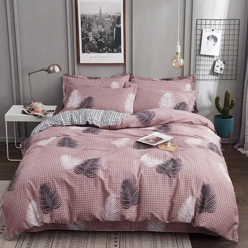 Fashion Bedding Set Pure Cotton Bed Linen Pattern Simplicity Bed