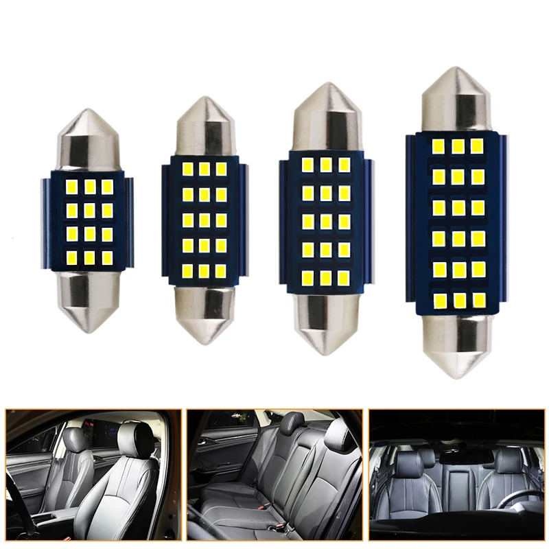 

Festoon C5W LED Bulb New 2016 SMD Canbus Error Free Auto Interior Doom Lamp Reading Light Car License Light 31mm 36mm 39mm 41mm