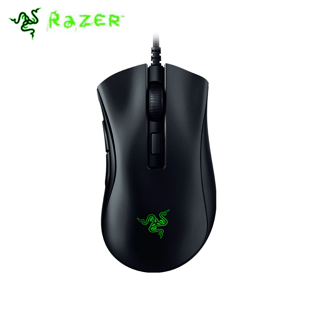 Razer DeathAdder V2 Мини Проводная игровая мышь 8500DPI оптический сенсор PAW3359 Chroma RGB мыши 6