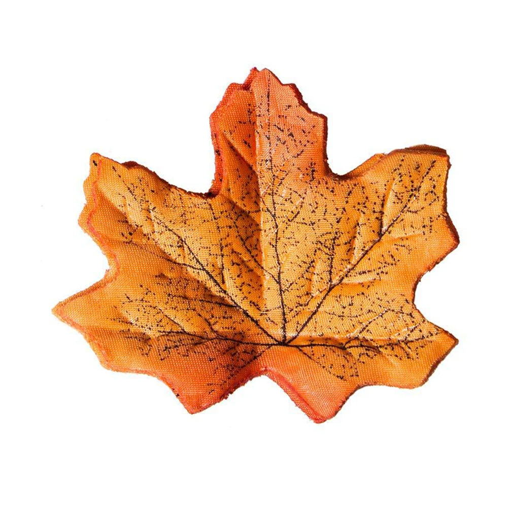 8cm Artificial Maple Leaf Home Decoration Varied Artificial Maple Leaves of Autumn Colors for Wedding Events and Decoration