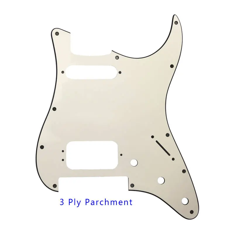 Заказной качественный Накладка для гитары-11(США) резьбовыми отверстиями Stratocaster с тремоло Floyd Rose мост хамбакер HS защитная пластина