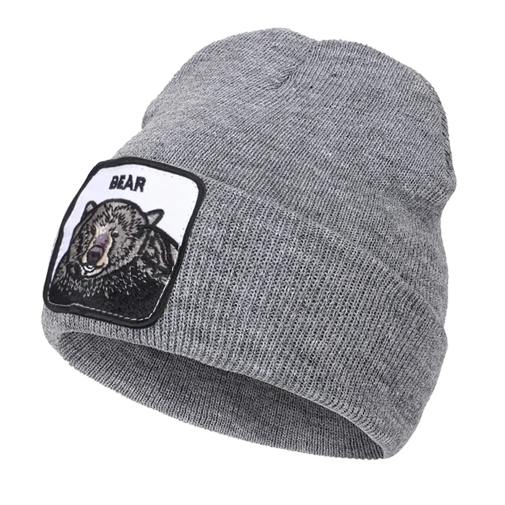 Вы уверены, что не нажмите и не увидите? Модная теплая Зимняя Повседневная вязаная шерстяная шапочка унисекс, шапка для катания на лыжах
