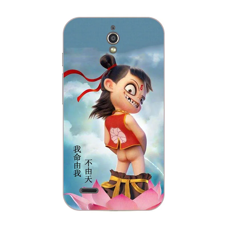 Мягкий чехол для huawei Ascend G610 G610s C8815 5,0 дюйма, задняя крышка, Силиконовый Модный текстурный мультяшный чехол для телефона, чехол с принтом - Цвет: Z20