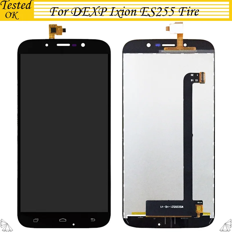 

For DEXP Ixion ES255 Fire LCD Display With Touch Screen Digitizer Assembly Replacement Part For DEXP Ixion ES 255 Fire LCD