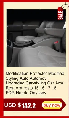 Украшение обновленный Стайлинг молдинги автомобил модифицированный авто-Стайлинг автомобиля подлокотники 15 16 17 для Honda Odyssey