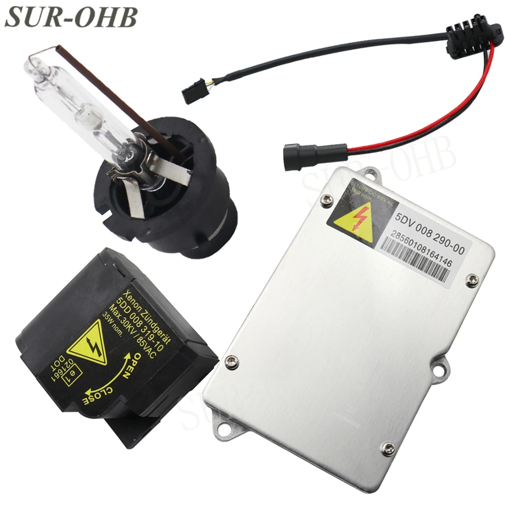 Driver unit 5DD00831910 Igniter Black HID Xenon D2S Bulb headlight